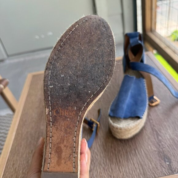 Designer Chloe Like New Wedges - Picture 4 of 7